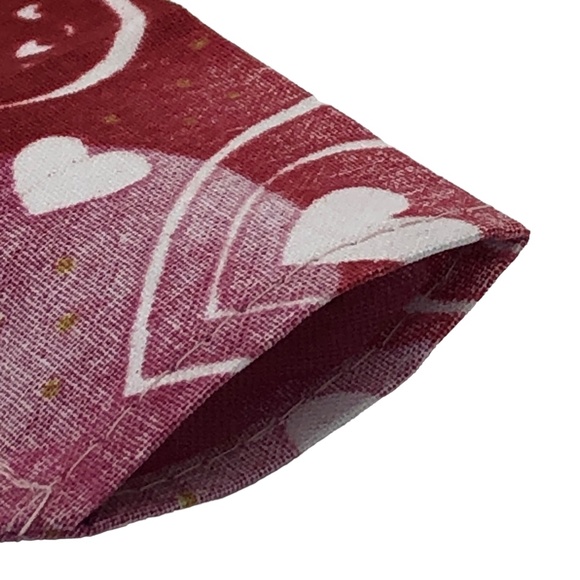 Dog Bandana-Over The Collar Heart Print Pet Bandana Valentine's Day-Dog Mom Gift - Picture 6 of 14